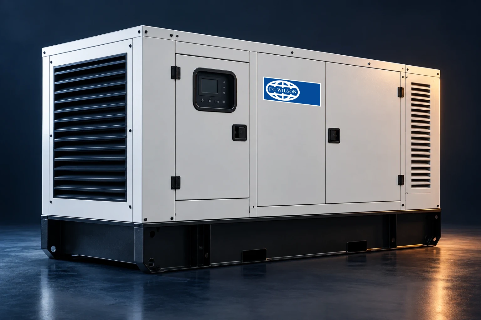 Illustrative diesel generator; actual appearance varies by model